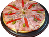 Pizza Especial Jamón y Morrones