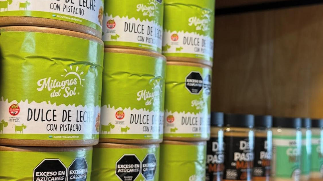 dulce de leche con pistacho