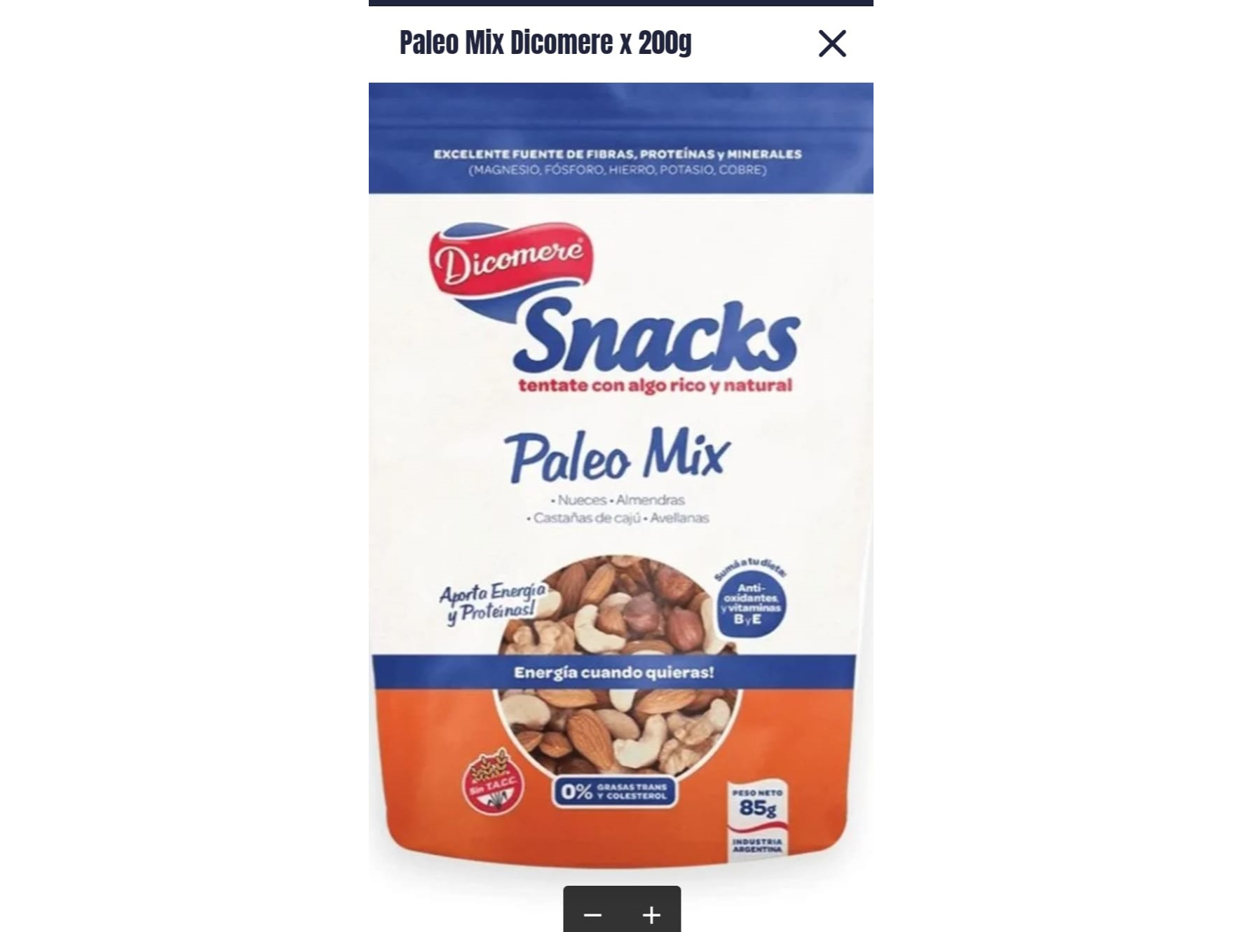 Snack Power Mix x 200 g