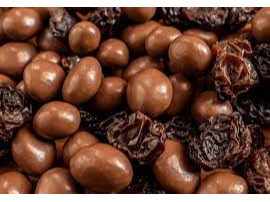 pasas con chocolate