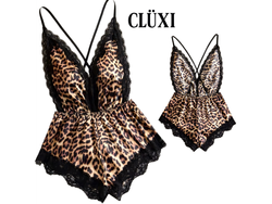 BODY ANIMAL PRINT | SEDA Y ENCAJE