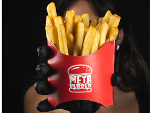 Cono de papas de Meta Burger - Lomas de Tafi