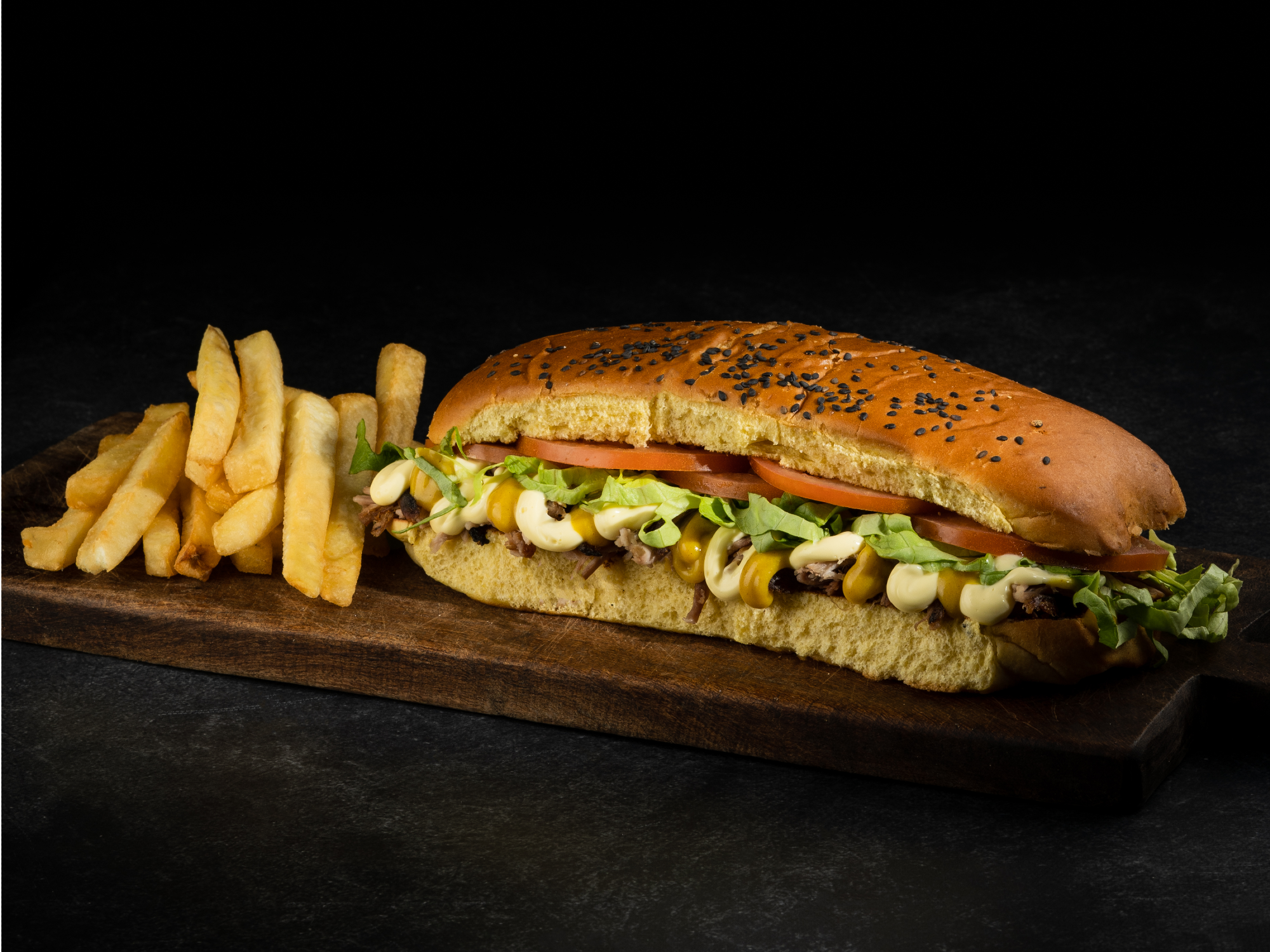 Bondiola Clásica con papas