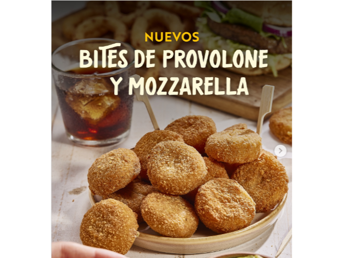 Bites de Provolone y Mozza
