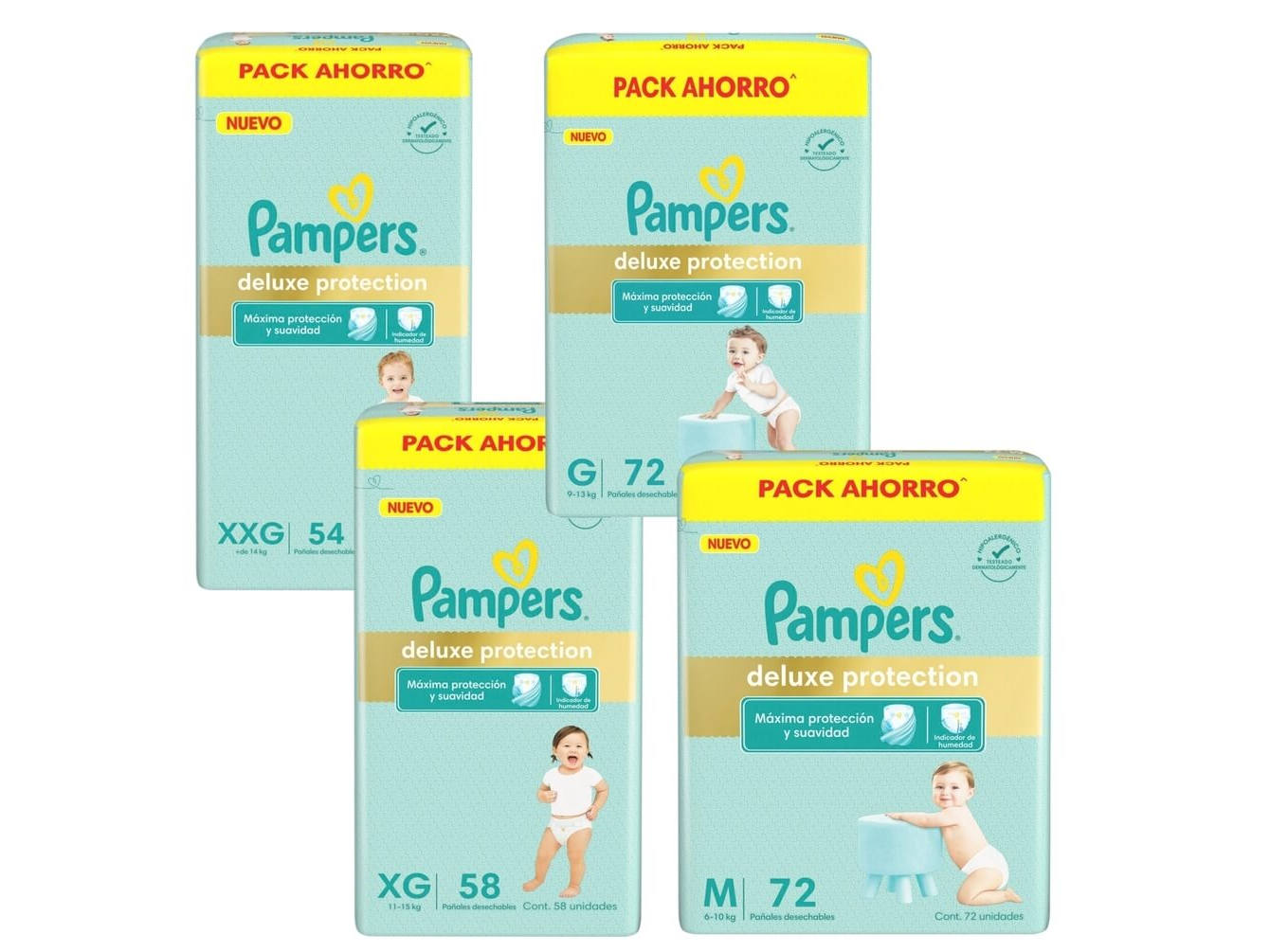 Pampers Deluxe pack ahorro de Tiburoncito Babys - Tienda