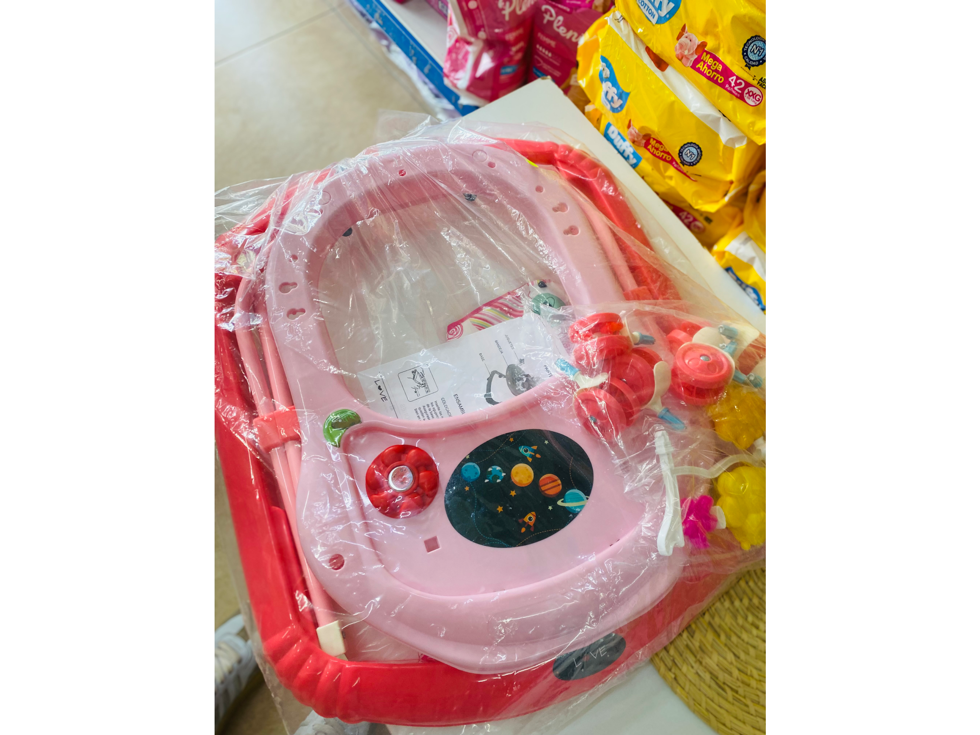 Andador 7 ruedas love