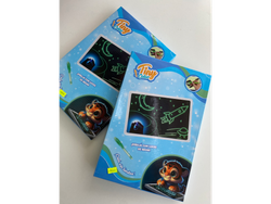 Tablet de dibujo neón