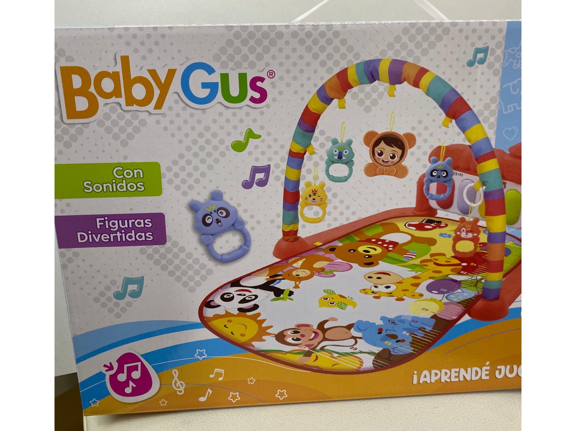 Gimnasio baby Gus multi color