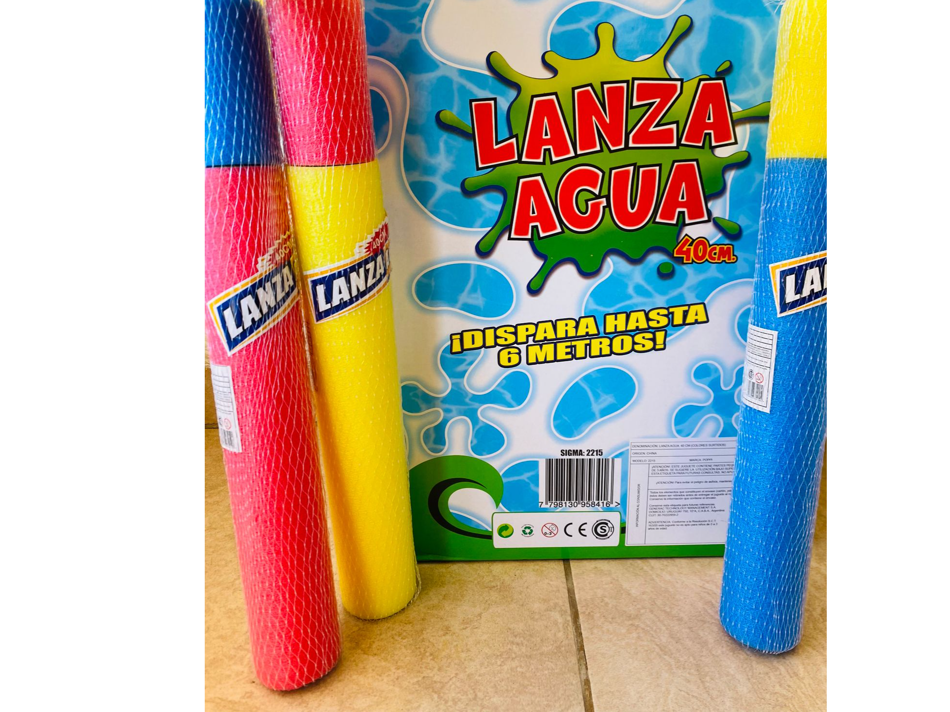 lanzador de agua 40cm