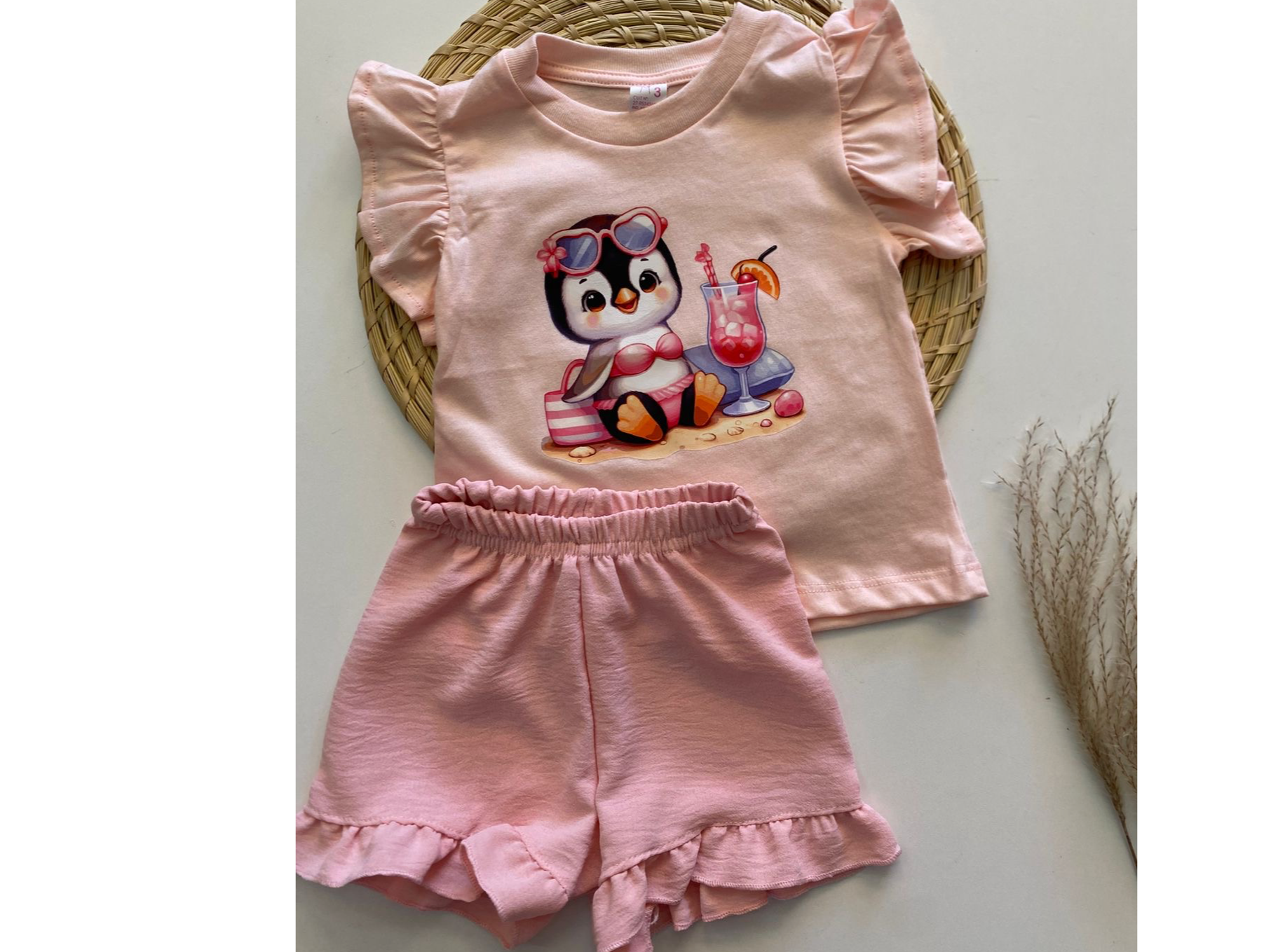 Conjunto remera + short talle 5