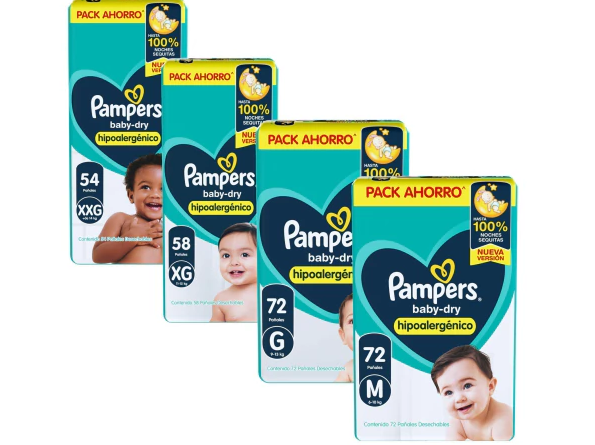 Pampers Baby-Dry pack ahorro