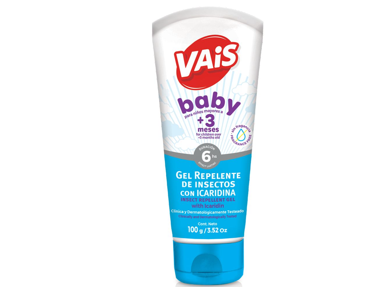 Repelente de bebé en gel +3meses