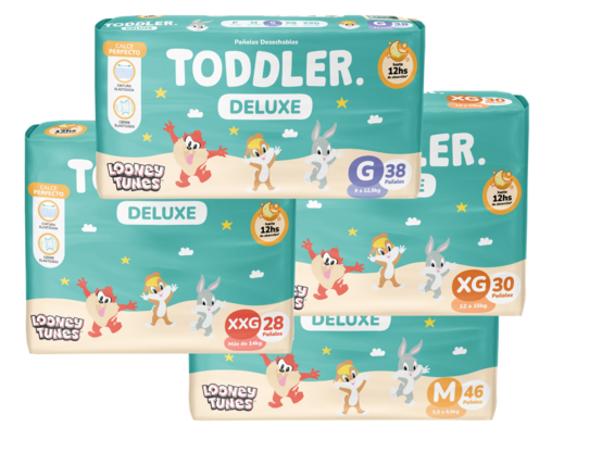Nuevos pañales Toddler