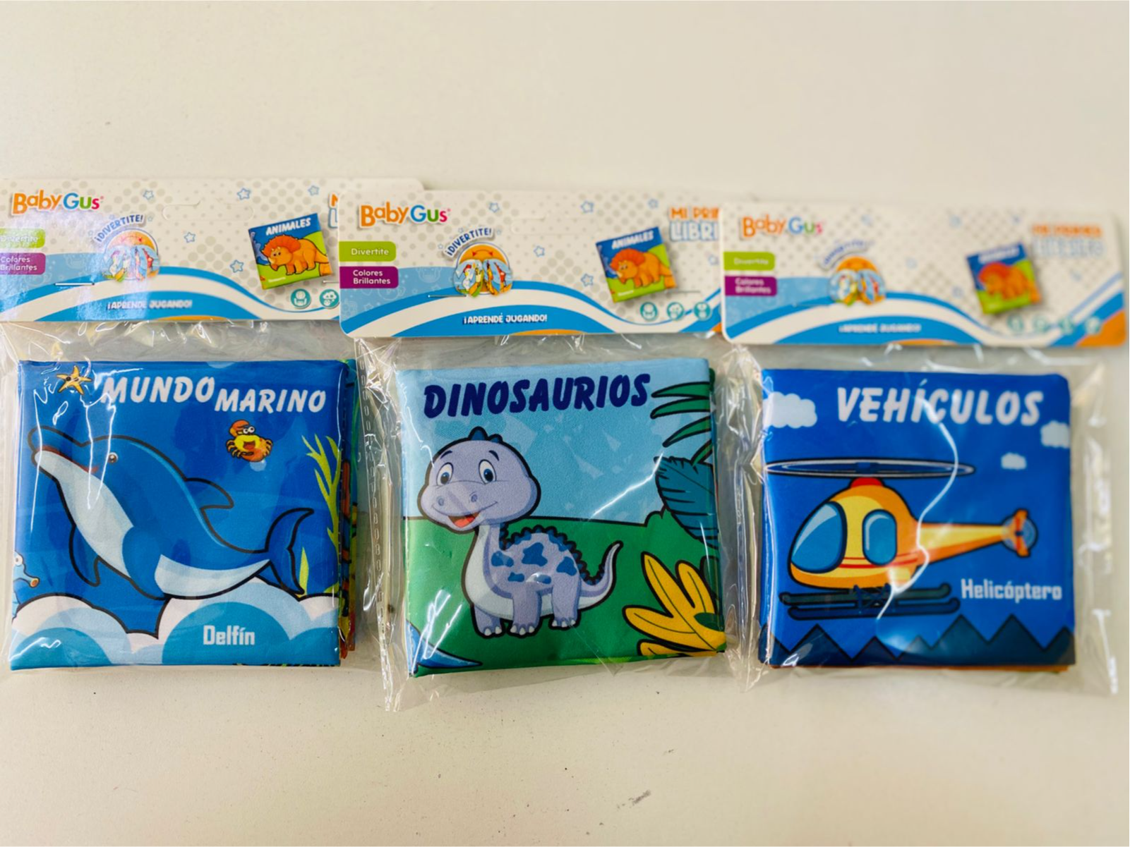 libros de tela didacticos