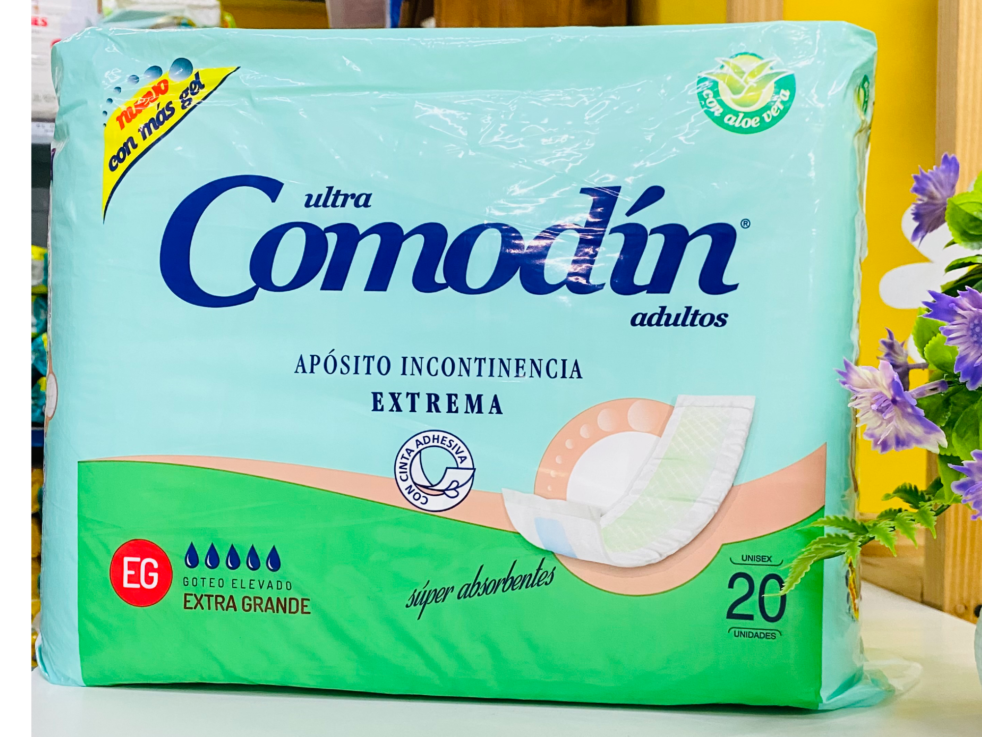 Comodin apositos  incontinencia extrema Eg