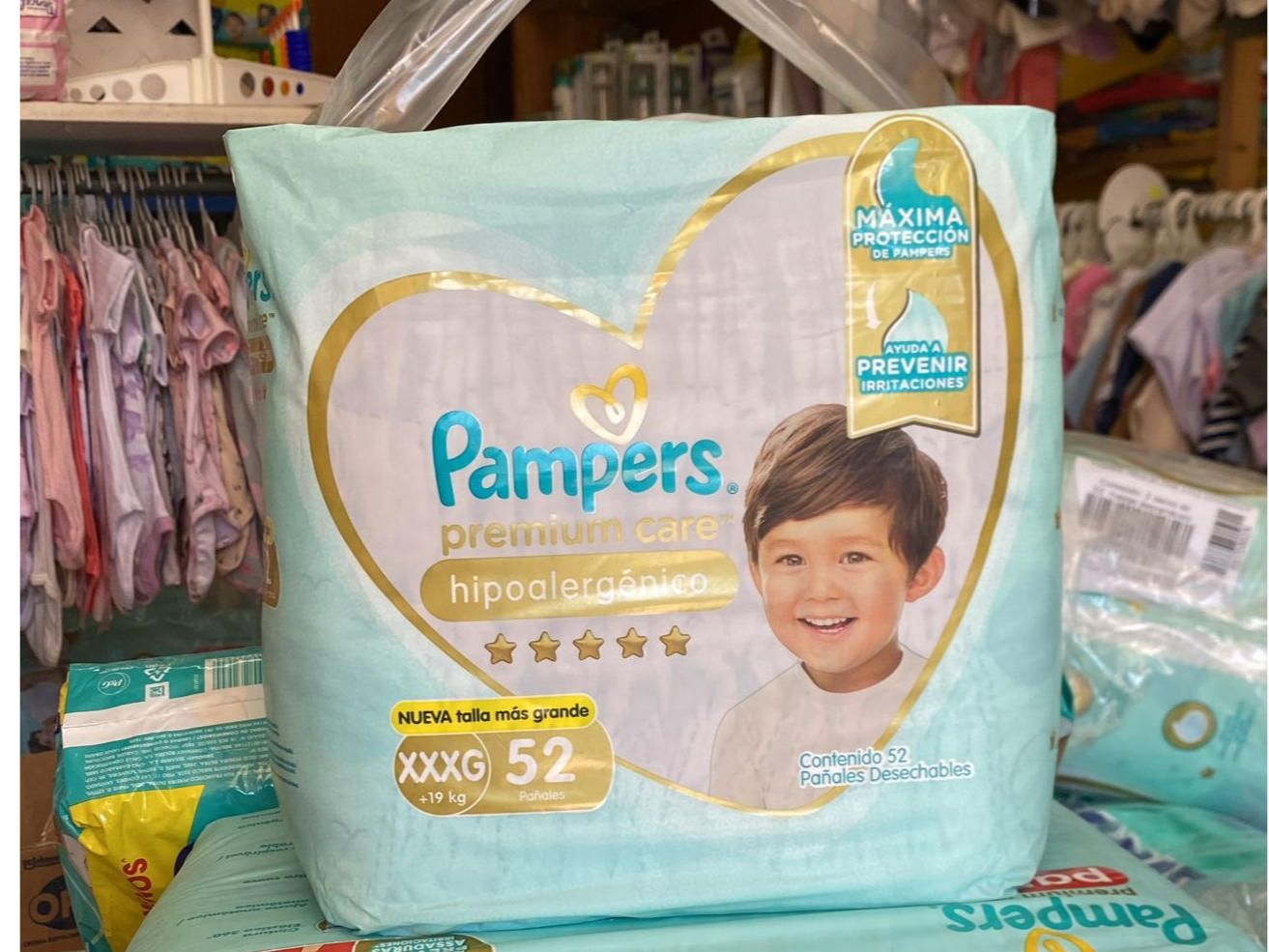 Pampers premium xxxg x 52