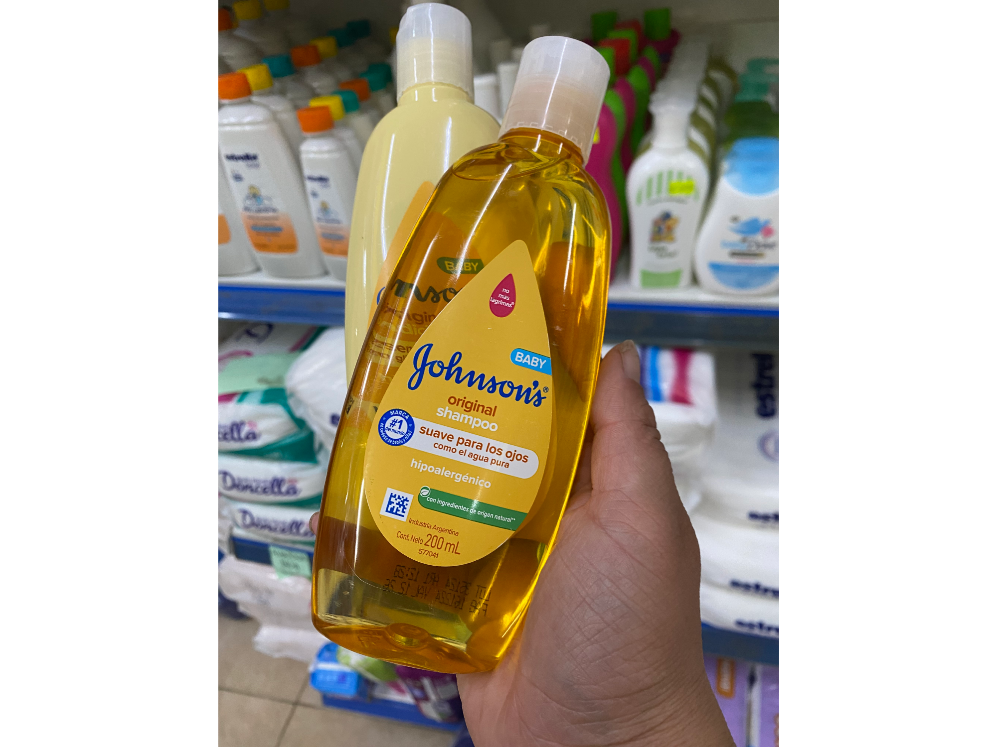 Shampoo original jhonson