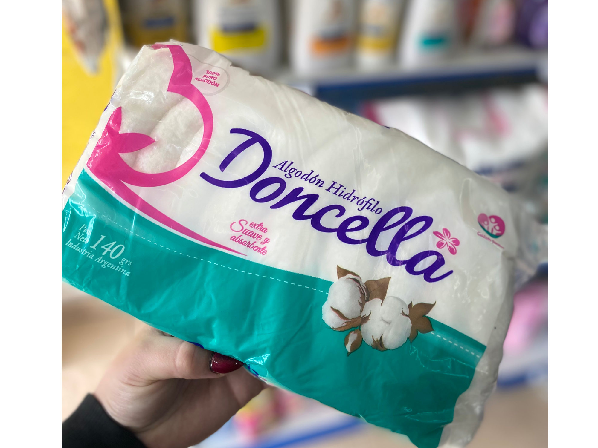 Algodón doncella x 140 gr