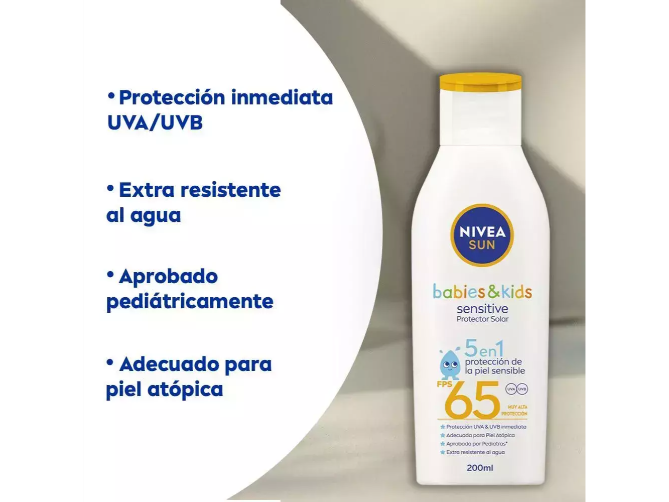 Protector solar bebés 200ml