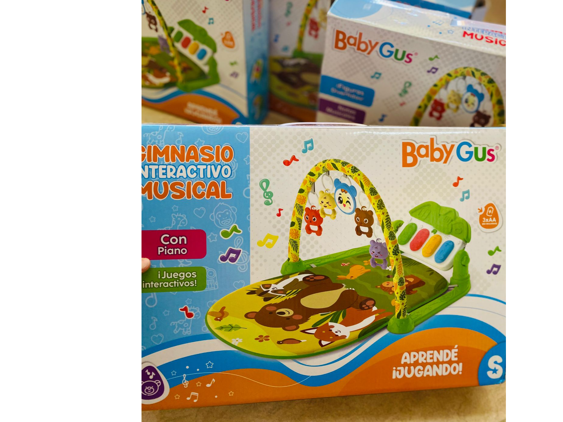 gimnasio bebés unisex