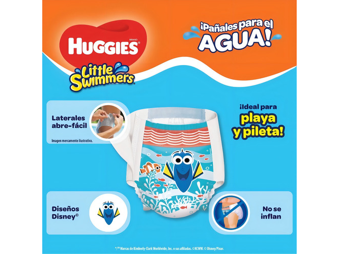 Pañal de agua Huggies