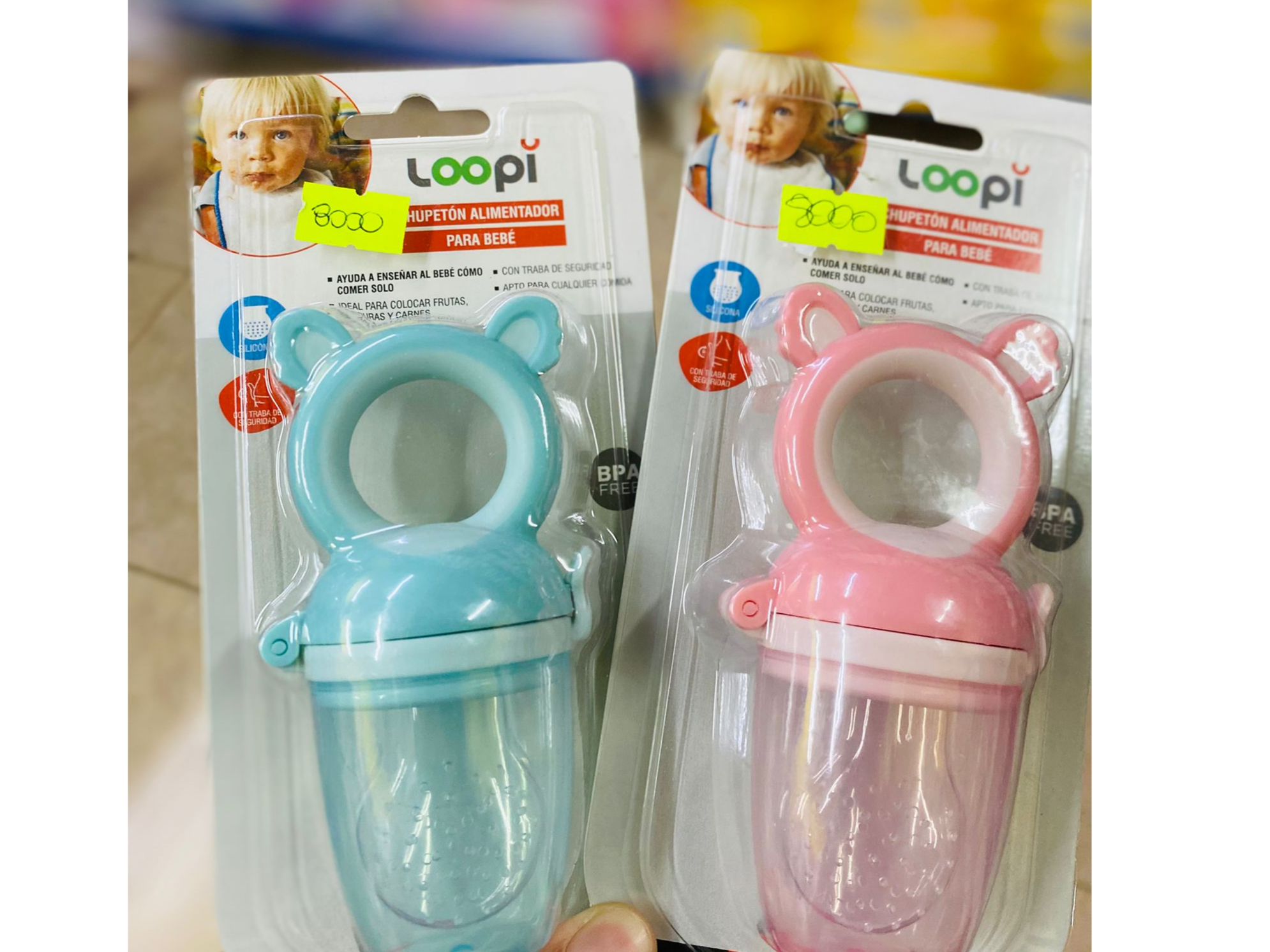 Chupete para frutas loopi