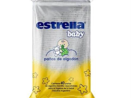 Paños de algodón x 40