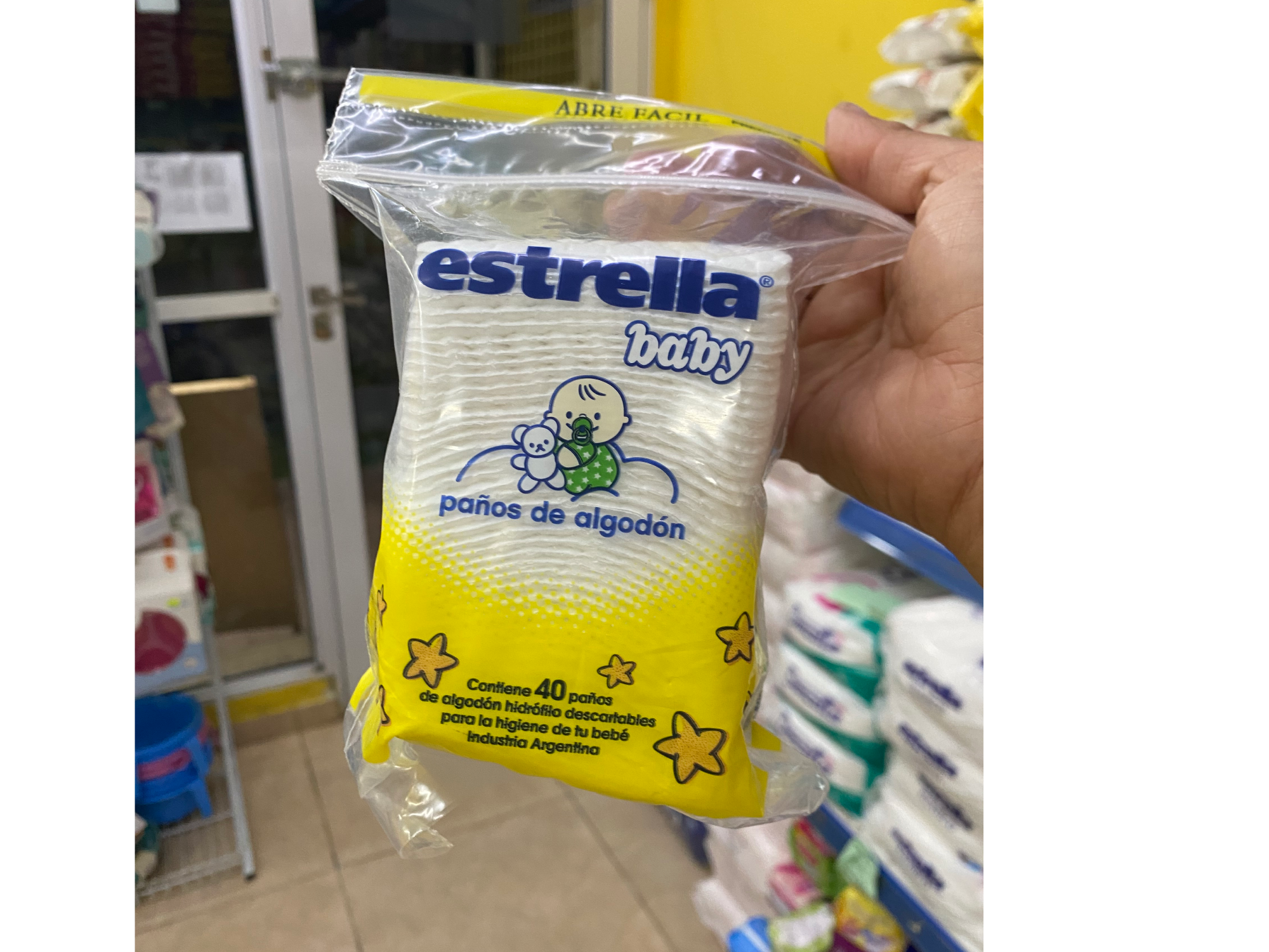 Paños algodón x 40