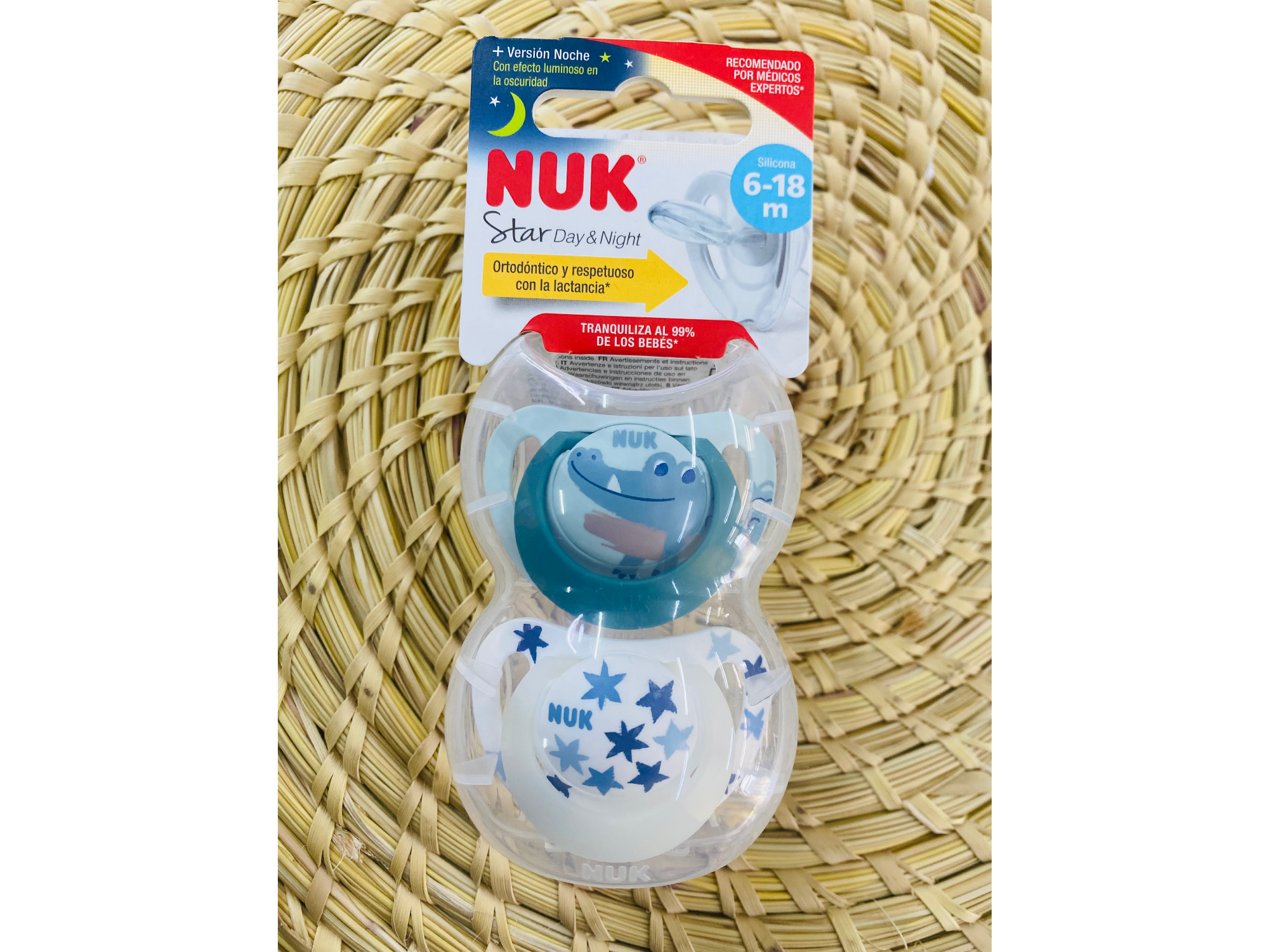 Chupetes NUK X2 (6-18M)