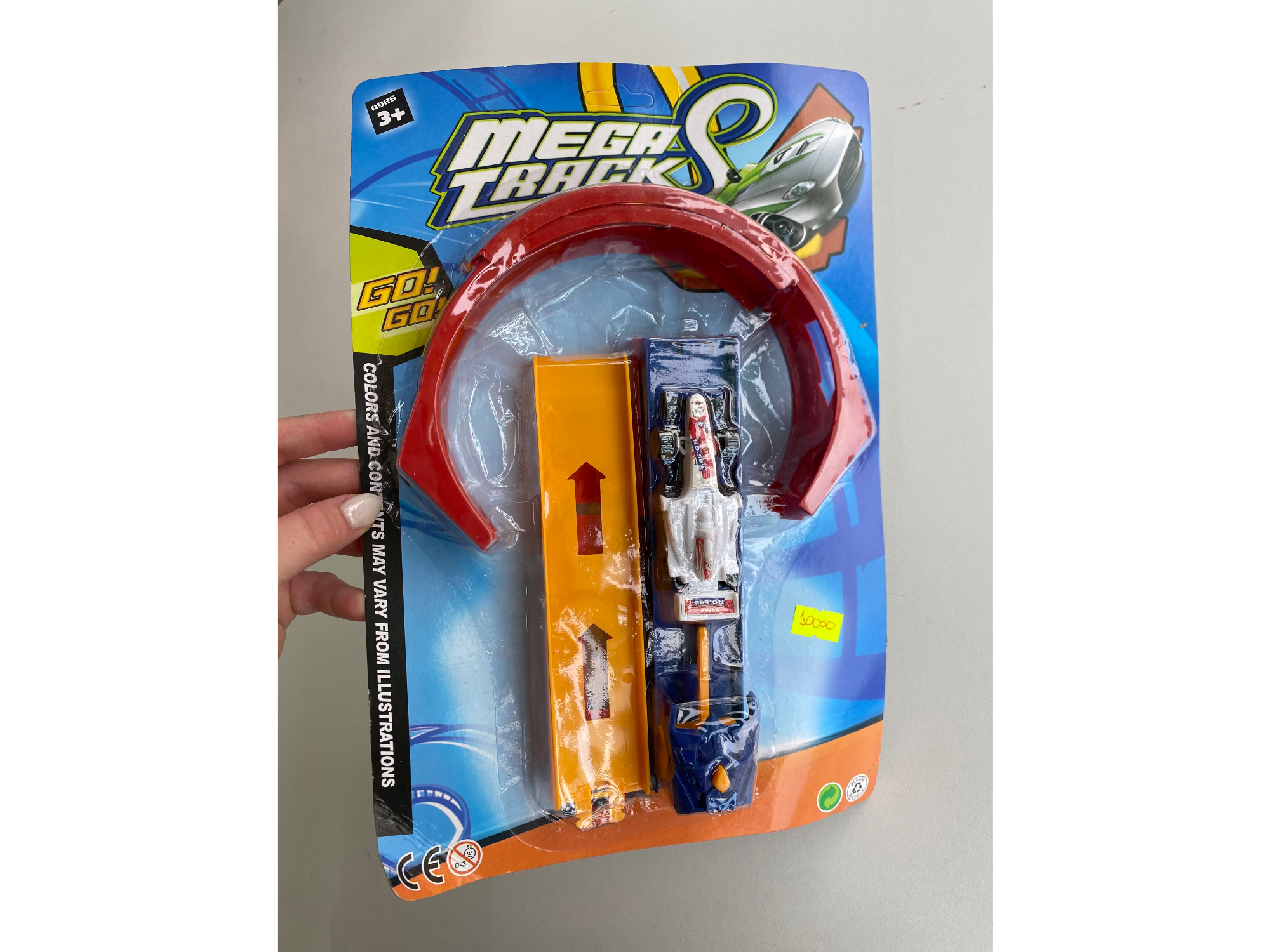 Pista lanzadora de autos