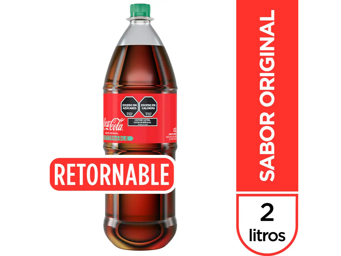 Coca Cola Familiar retornable 2lt