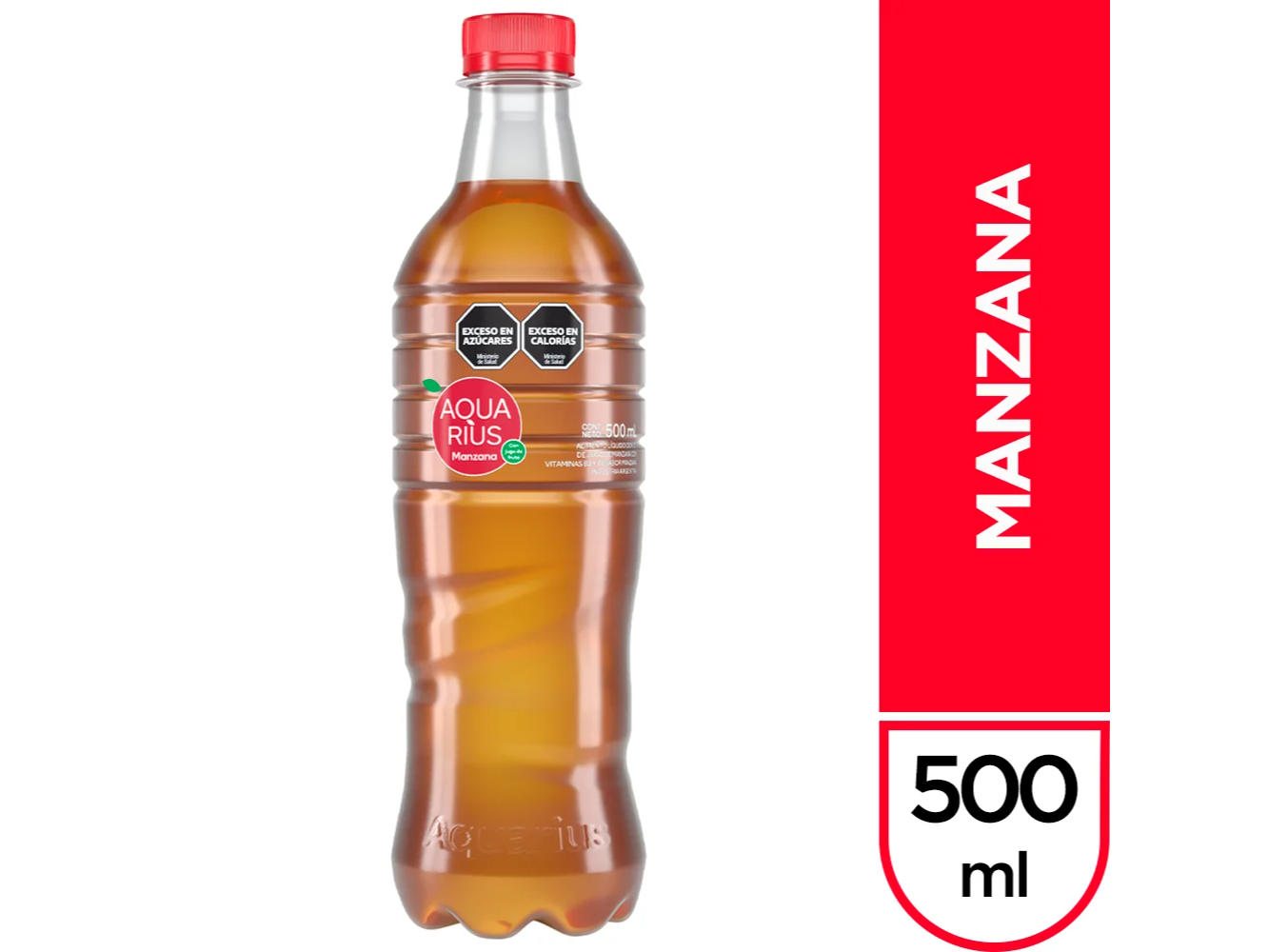 Aquarius Manzana 500 ml