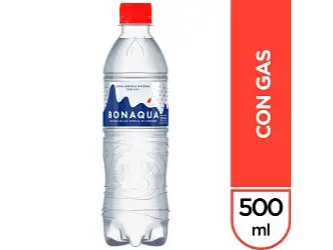 Agua Bonacua gasificada  500 ml