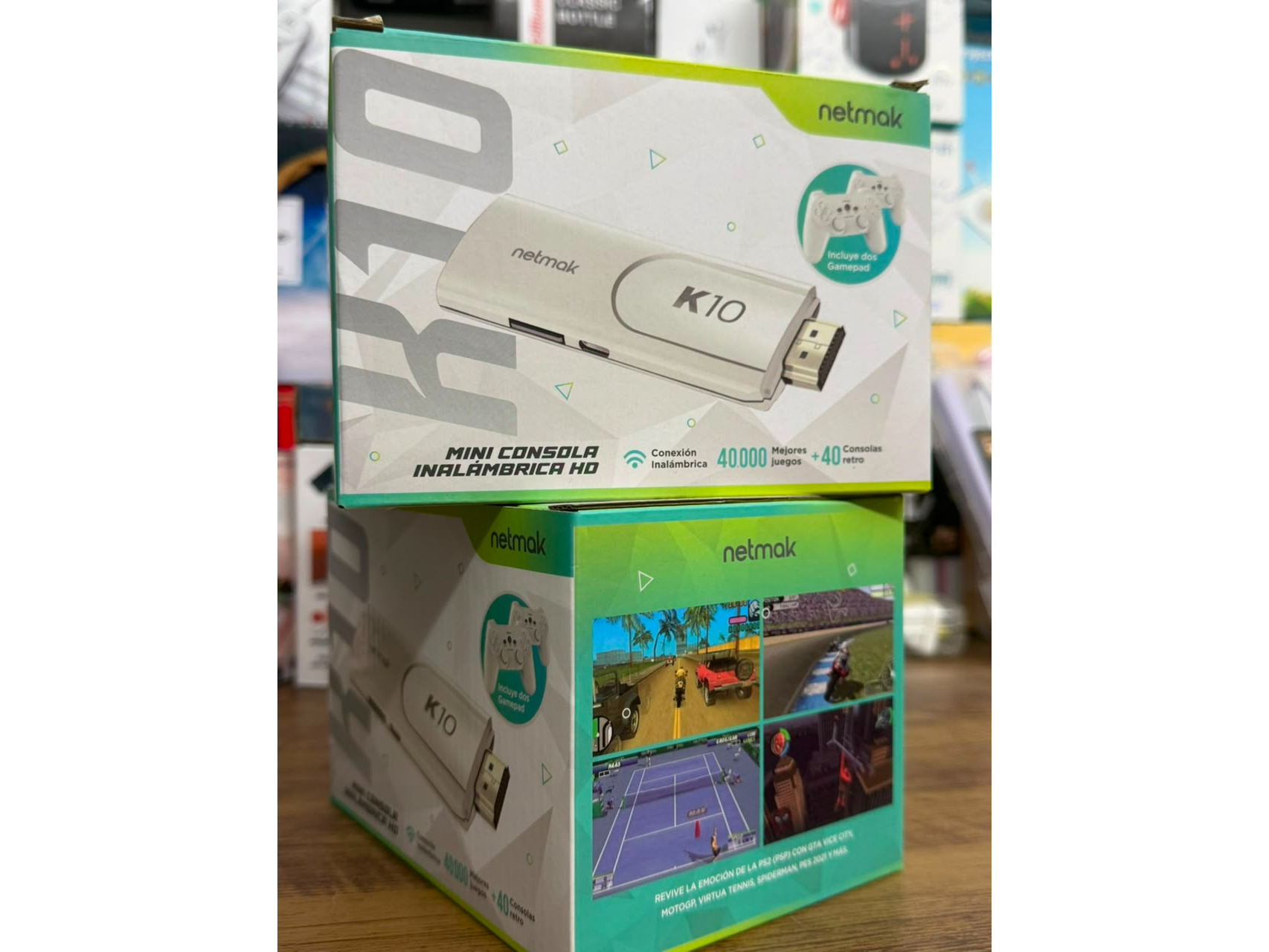 Mini consola inalámbrica HD