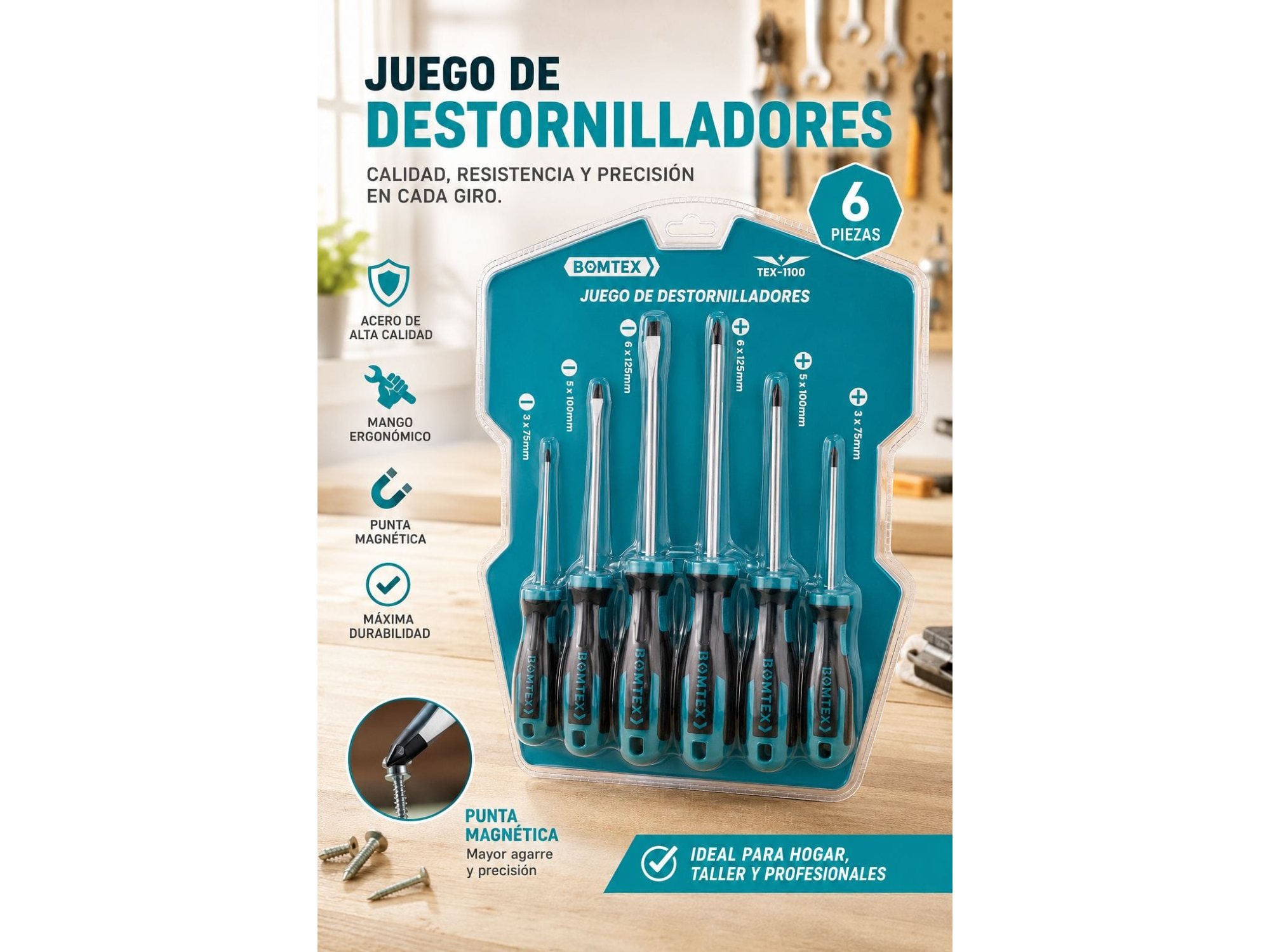 Set de destornilladores