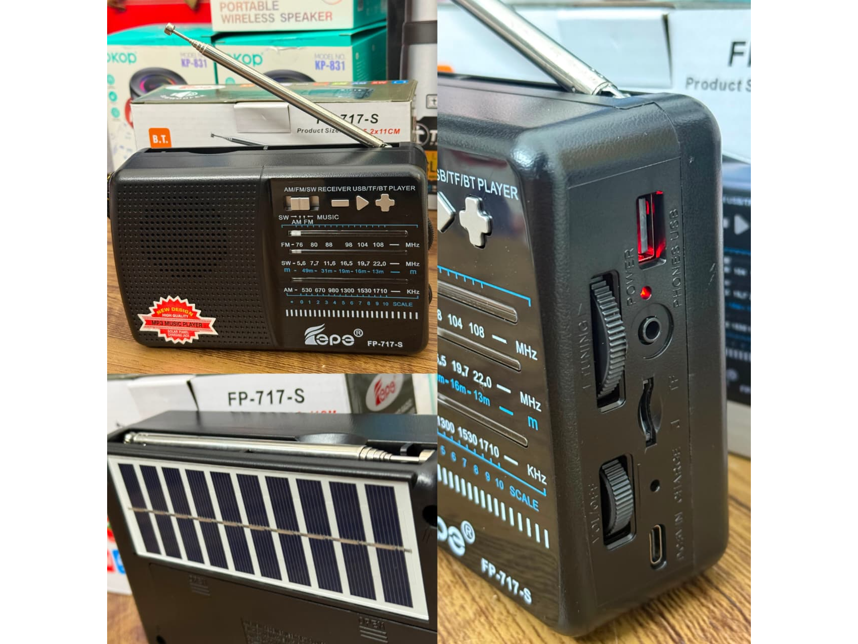 Radio Solar Portátil