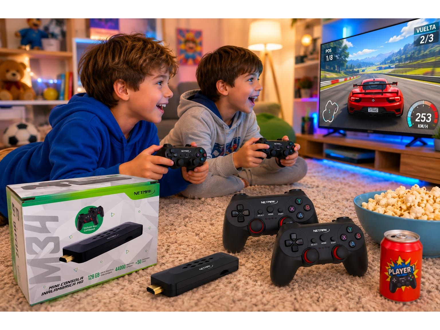 Mini consola inalámbrica HD 🤩
