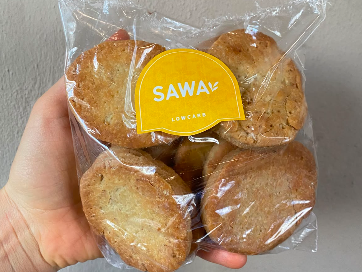 Materitas lo carb de Sawa alimentos