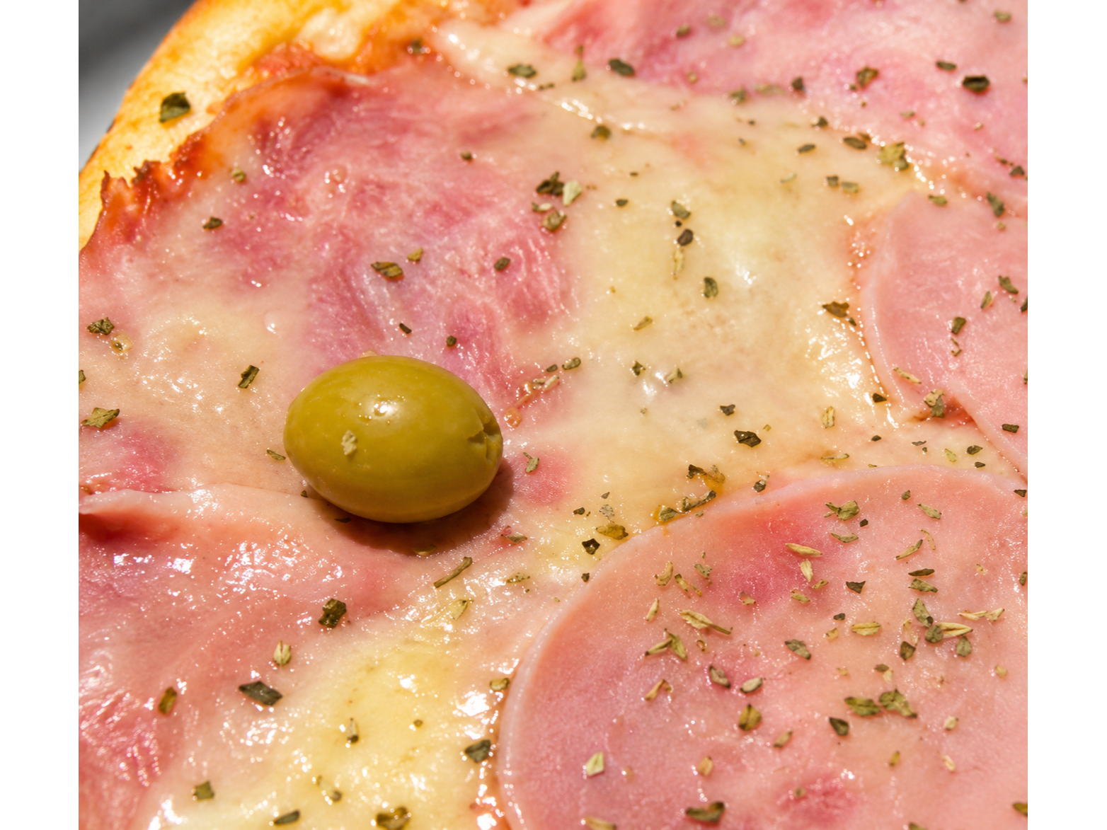 Pizza Muzzarella con Jamon