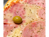 Pizza Muzzarella con Jamon