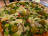 Pizza Muzzarella al Verdeo