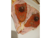 Pizza Muzzarella con Jamon y Morron