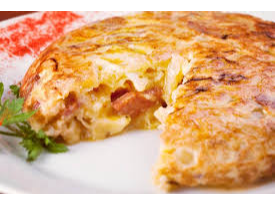 Tortilla de Papa y Cebolla