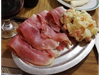 Jamon Crudo con Ensalada Rusa