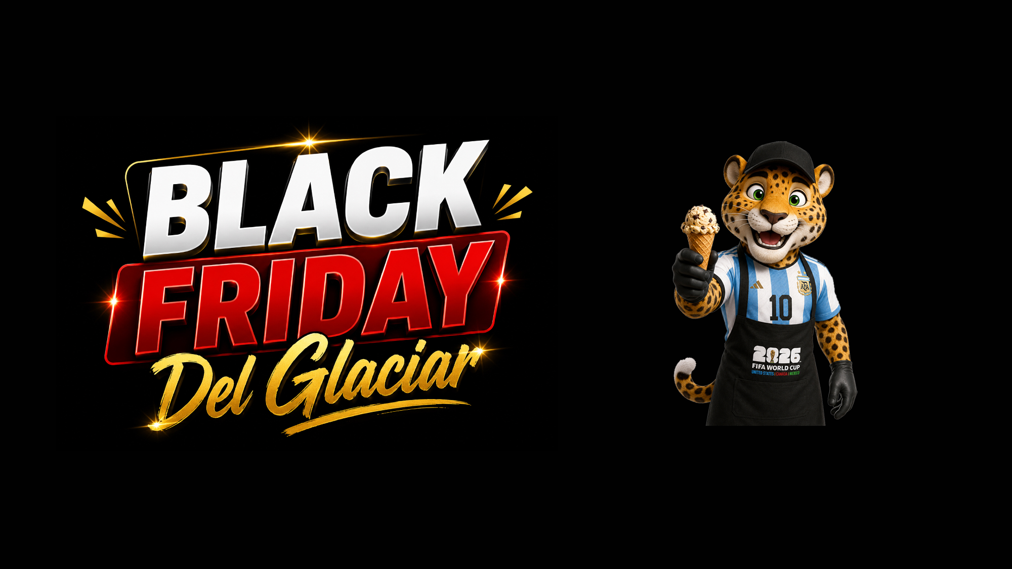 BLACK FRIDAY DEL GLACIAR