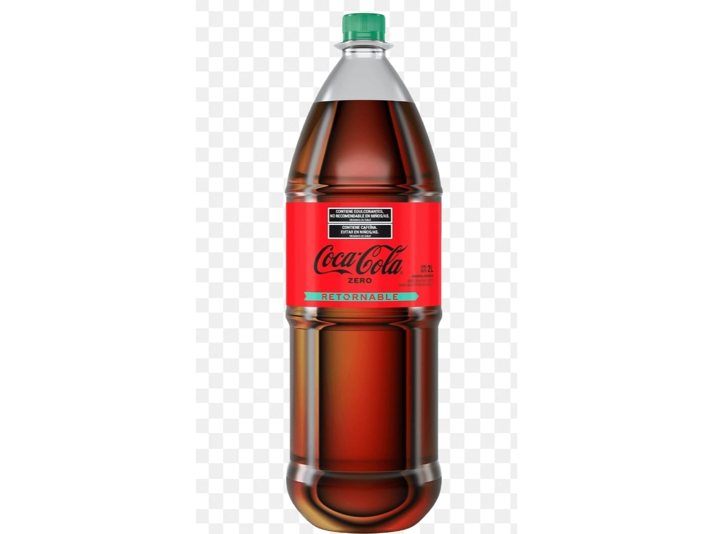COCA ZERO RET 2LTS