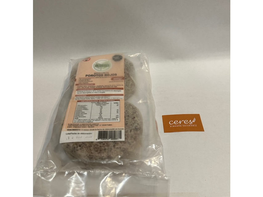 Medallones de porotos rojos