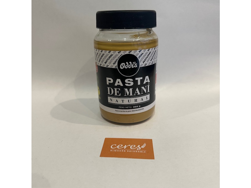 Pasta de maní natural - Oddi´s
