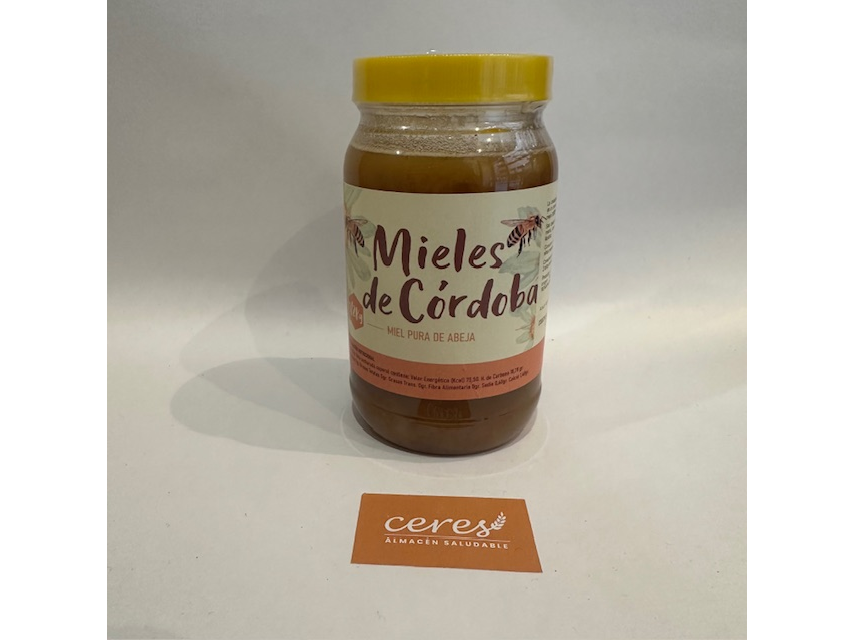 Miel pura por 500g.