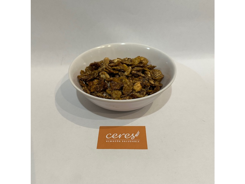 Granola artesanal con PASTA DE MANÍ